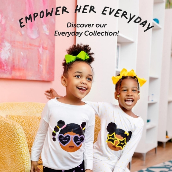 NWOT Elle Olivia Bamboo Long Sleeve, Pig-Tails Girly - Picture 2 of 8